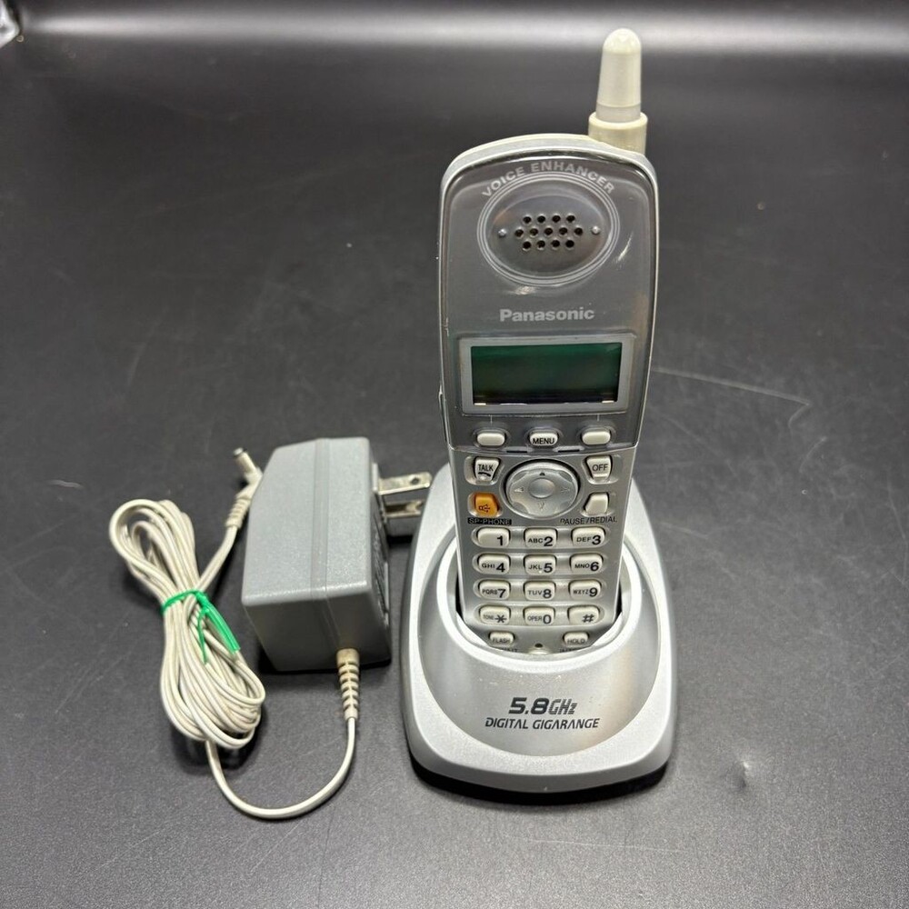 Panasonic KX-TGA560S 5.8 GHz Cordless Phone System  NO BATTERY
